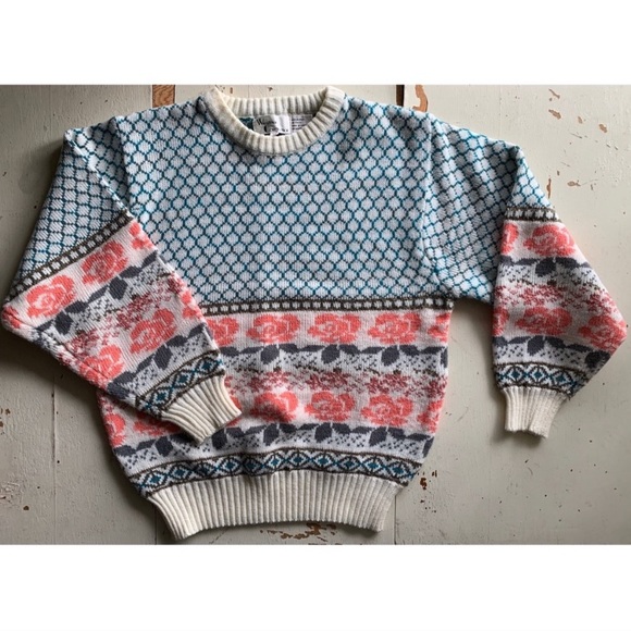Vintage Western Connection Knit Sweater 